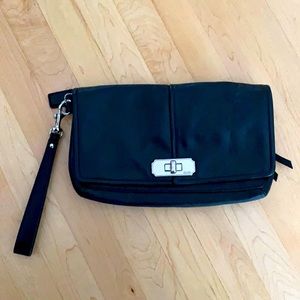 Black Coach Wristlet